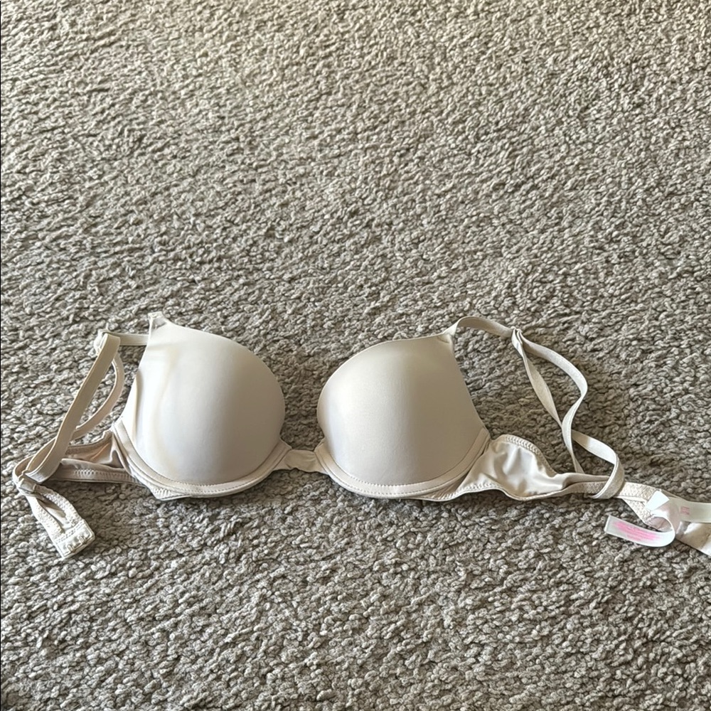 VS Pink Nude Push-up Bra